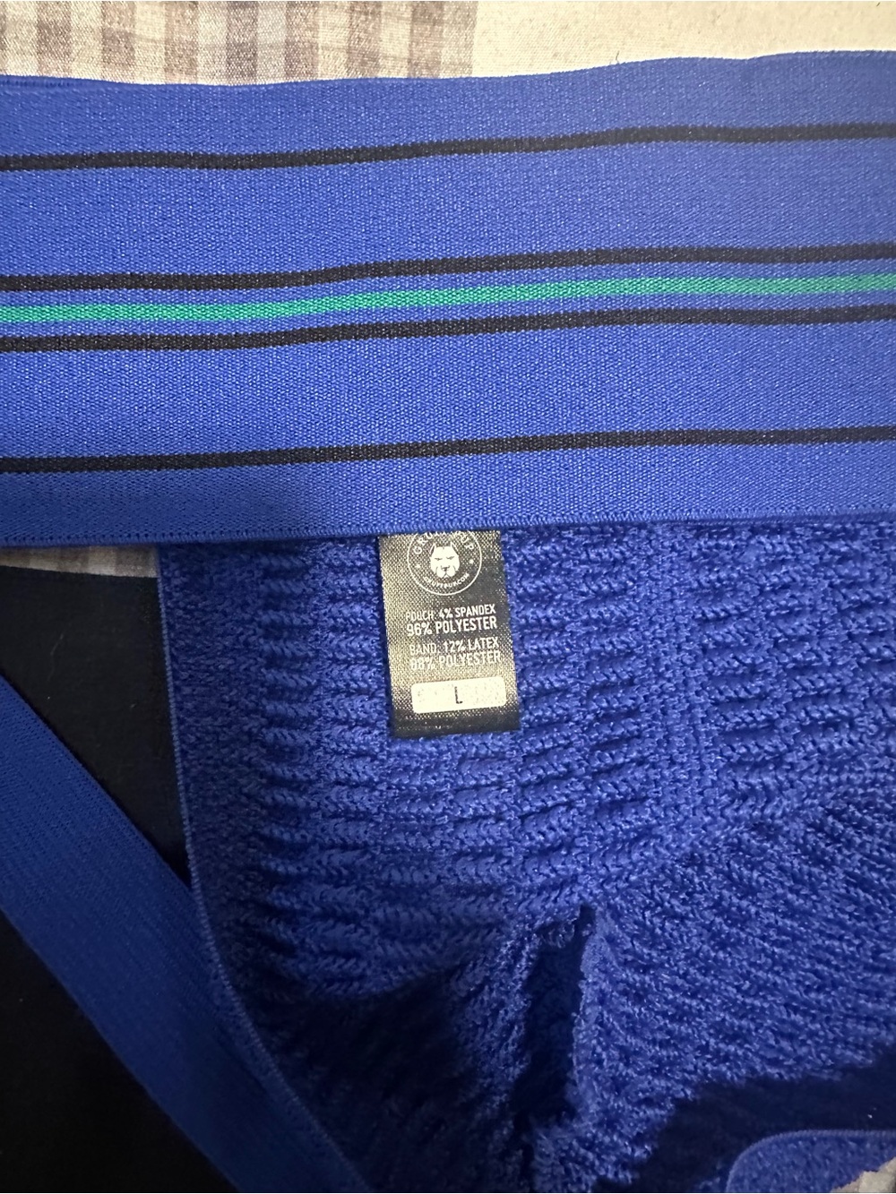 Blue jockstrap - Picture 5 of 5